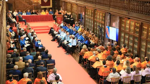 El curso 24/25 comienza con 200 nuevos estudiantes de Grado y se duplican los que vienen de fuera de Asturias El curso 24/25 comienza con 200 nuevos estudiantes de Grado y se duplican los que vienen de fuera de Asturias