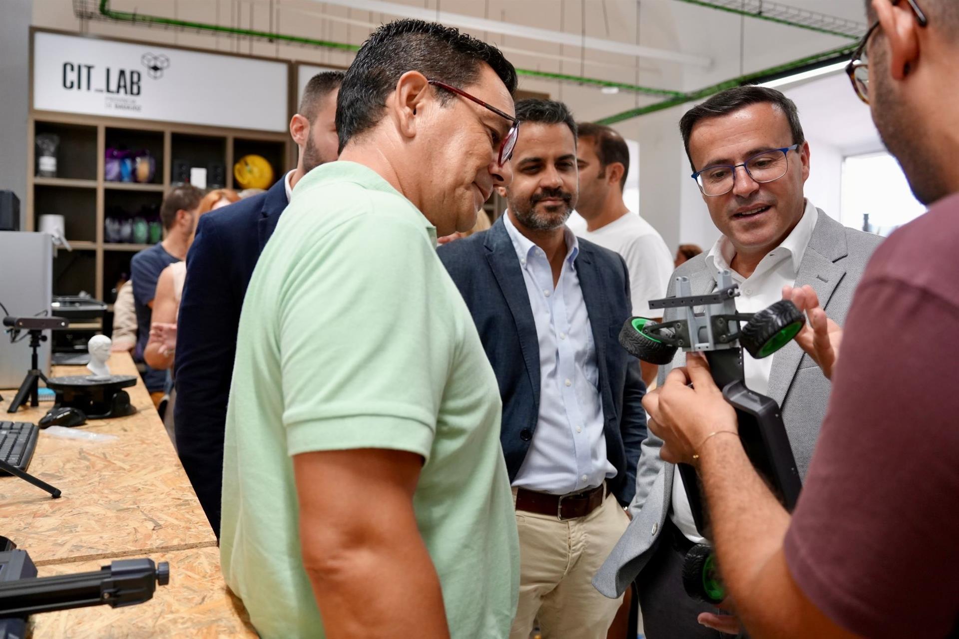 Arranca en Olivenza el segundo espacio del Centro de Innovación de la Diputación de Badajoz Arranca en Olivenza el segundo espacio del Centro de Innovación de la Diputación de Badajoz