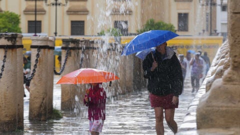 Las lluvias podr&iacute;an protagonizar el fin de semana 