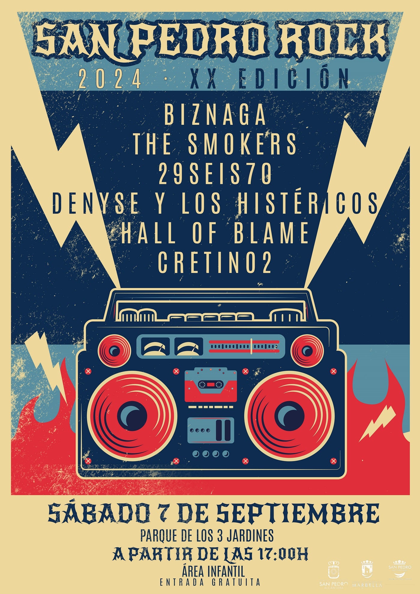 El San Pedro Rock celebra mañana su vigésima edición en el Parque de los Tres Jardines El San Pedro Rock celebra mañana su vigésima edición en el Parque de los Tres Jardines