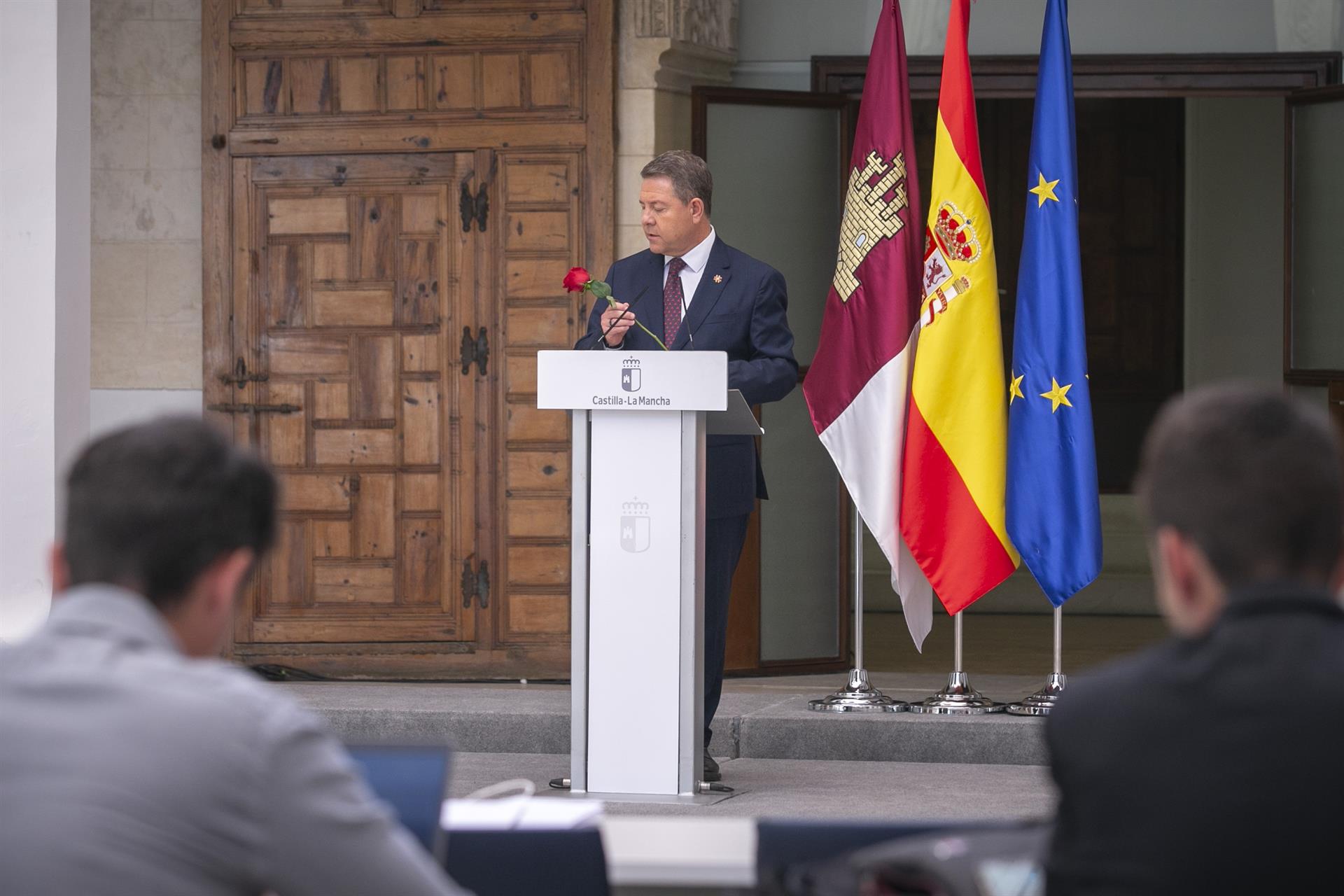 García Page tomará la palabra en Ferraz para hablar del acuerdo con Cataluña para investir a Illa García Page tomará la palabra en Ferraz para hablar del acuerdo con Cataluña para investir a Illa