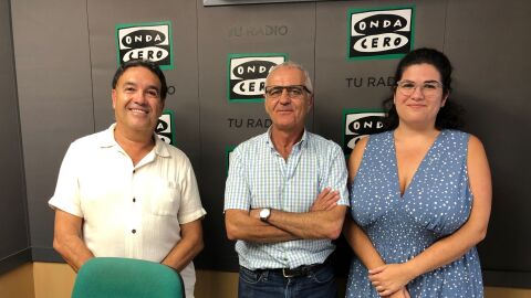 Manuel Rocamora, Javier Puebla y Mar&iacute;a Cancillo.