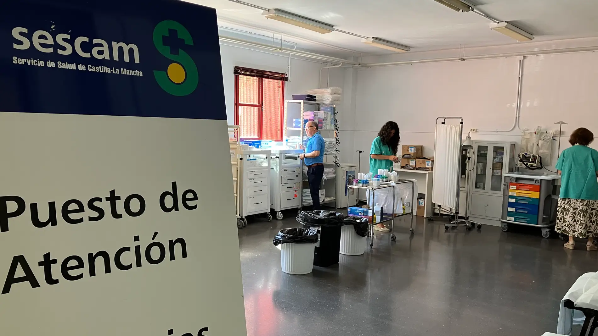 Conoce donde se ubica el puesto de Urgencias del SESCAM en el Recinto Ferial Conoce donde se ubica el puesto de Urgencias del SESCAM en el Recinto Ferial