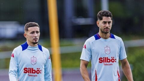 Ayoze y Yeremy Pino con Espa&ntilde;a