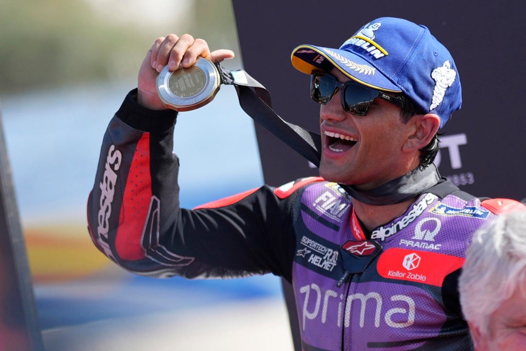 Jorge Martín vence con autoridad la carrera 'sprint' Jorge Martín vence con autoridad la carrera 'sprint'