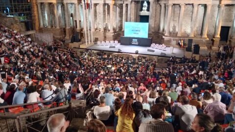 Teatro Romano de M&eacute;rida, acto medallas 2024