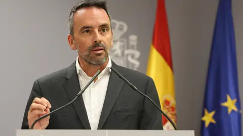El secretario de Estado de Justicia, Manuel Olmedo, en la presentación del plan frente al suicidio El secretario de Estado de Justicia, Manuel Olmedo, en la presentación del plan frente al suicidio