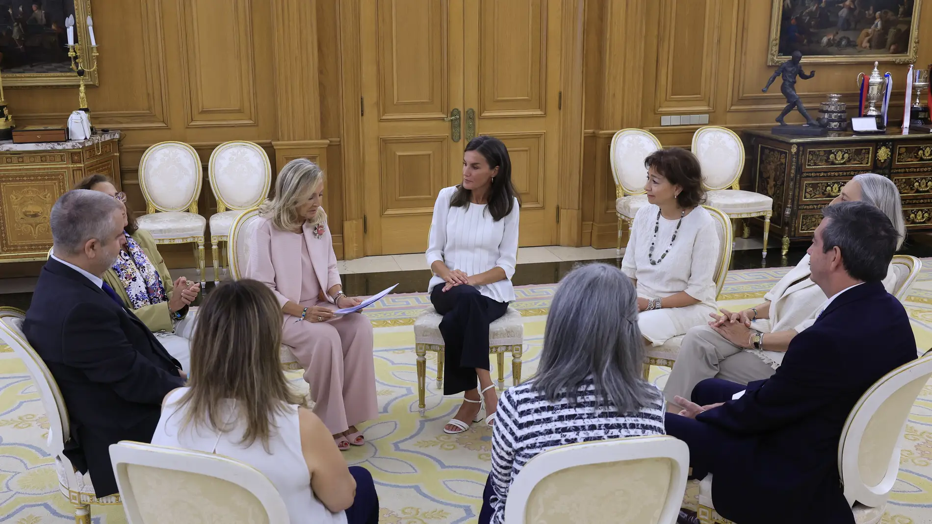 La Reina apoya a los enfermos de ELA La Reina apoya a los enfermos de ELA