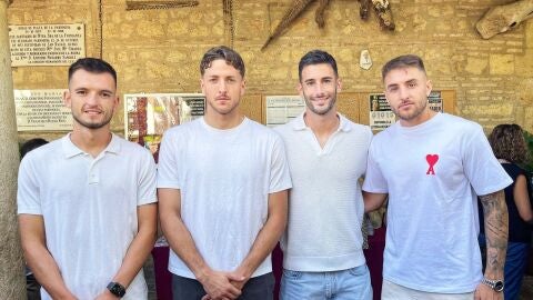 Los capitanes del C&oacute;rdoba en La Fuensanta