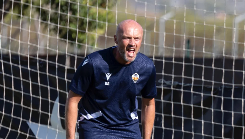 Dick Schreuder durante un entrenamiento Dick Schreuder durante un entrenamiento