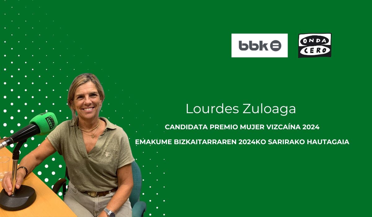 Lourde Zuloaga, candidata al Premio Mujer Vizcaína 2024 Lourde Zuloaga, candidata al Premio Mujer Vizcaína 2024
