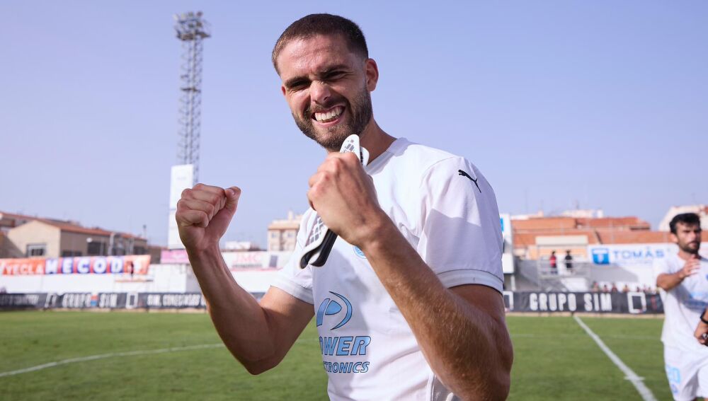 Guillem Molina, autor del disparo que acabó en gol