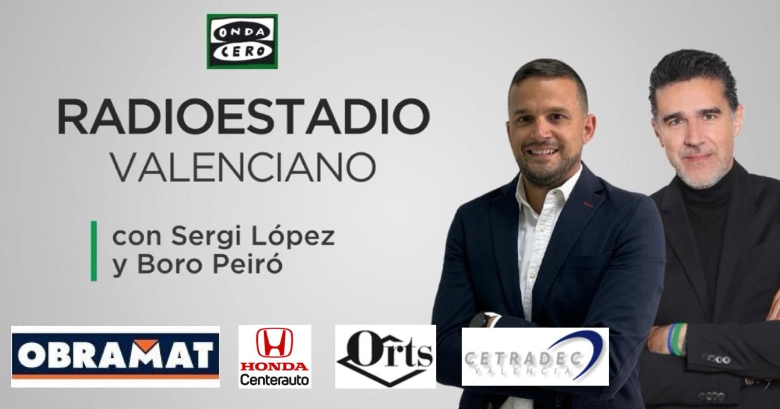 Vive el Valencia - Las Palmas en el Radioestadio Valenciano Vive el Valencia - Las Palmas en el Radioestadio Valenciano