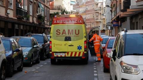 Imagen de archivo de una ambulancia del Sam