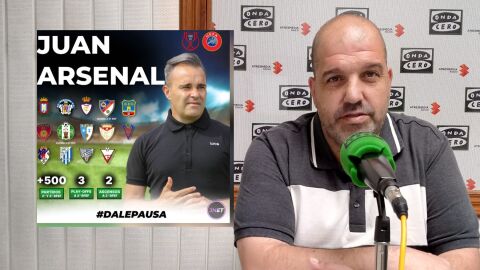 Juan Arsenal y Miguel &Aacute;ngel Garc&iacute;a, del C. D. Valdepe&ntilde;as