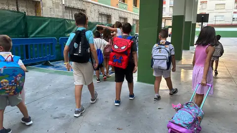 Vuelta al cole en el Colegio de La Inmaculada en Ceuta Vuelta al cole en el Colegio de La Inmaculada en Ceuta