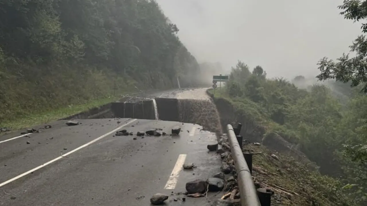 Preocupación por el corte de la carretera RN-134 entre Urdos y Túnel del Somport.