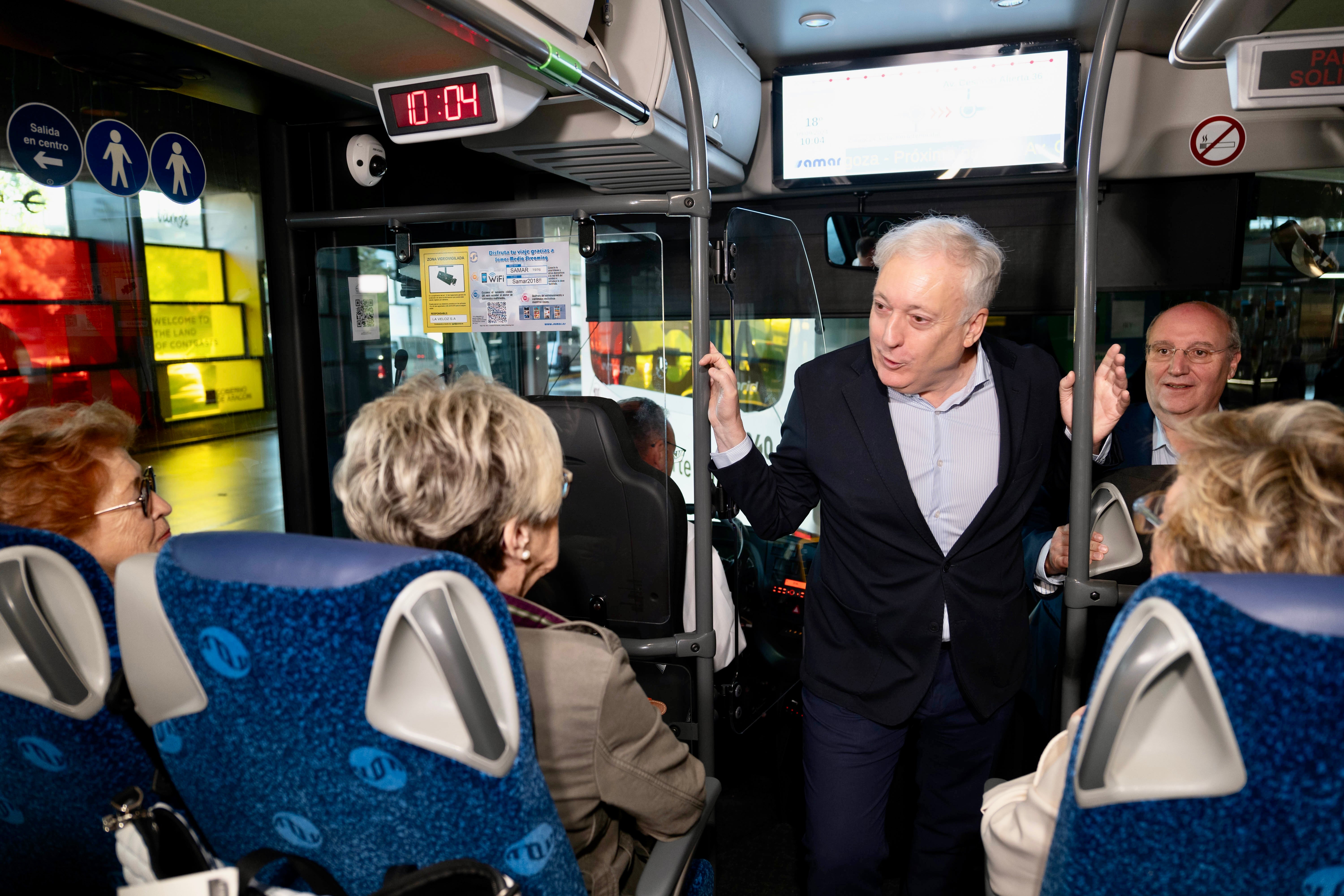 Aragón estrena nuevo servicio de bus para conectar 1.300 localidades Aragón estrena nuevo servicio de bus para conectar 1.300 localidades