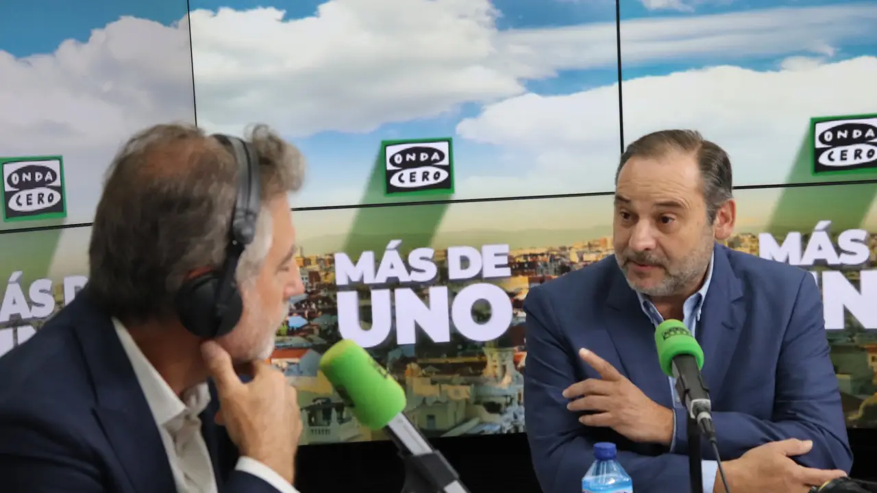 José Luis Ábalos en Más de Uno con Carlos Alsina José Luis Ábalos en Más de Uno con Carlos Alsina