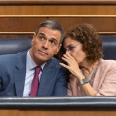 Pedro Sánchez y María Jesús Montero en el Congreso de los Diputados Pedro Sánchez y María Jesús Montero en el Congreso de los Diputados