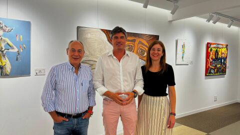 La Biblioteca Crist&oacute;bal zaragoza aoge la exposici&oacute;n 'Personajes' de la Fundaci&oacute;n Frax.