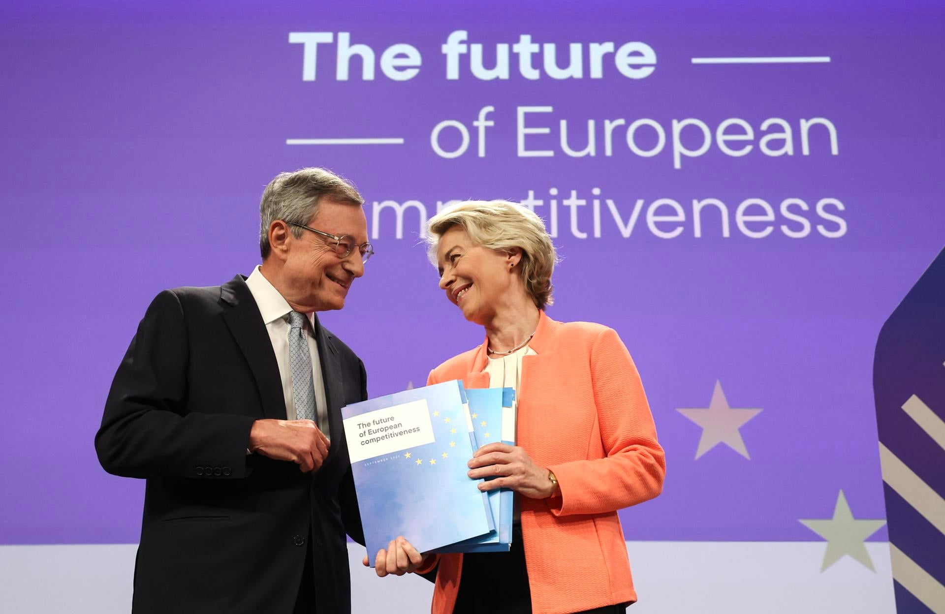 Draghi tenía razón: la banca española respalda su diagnóstico y exige a Bruselas menos burocracia Draghi tenía razón: la banca española respalda su diagnóstico y exige a Bruselas menos burocracia