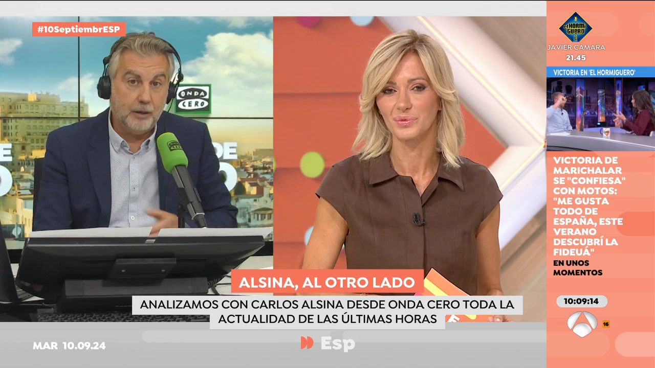 Alsina, sobre las irregularidades de Ábalos: "La complicada separación entre su vida personal y su vida de ministro es la figura de Koldo" Alsina, sobre las irregularidades de Ábalos: "La complicada separación entre su vida personal y su vida de ministro es la figura de Koldo"