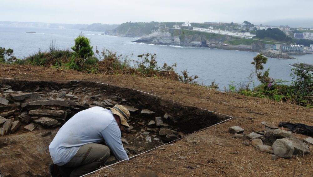 Realizarán una nueva excavación en Castro Punta Muyeres de Luarca.