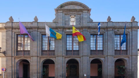 Fachada del Ayuntamiento de La Laguna