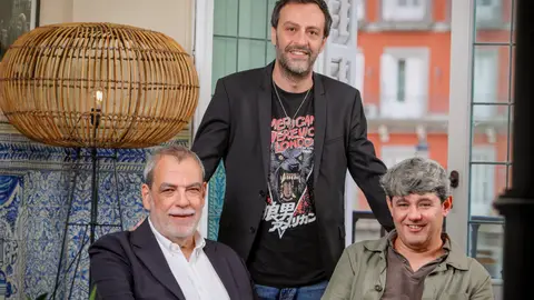 Los tres autores que conforman Carmen Mola Los tres autores que conforman Carmen Mola