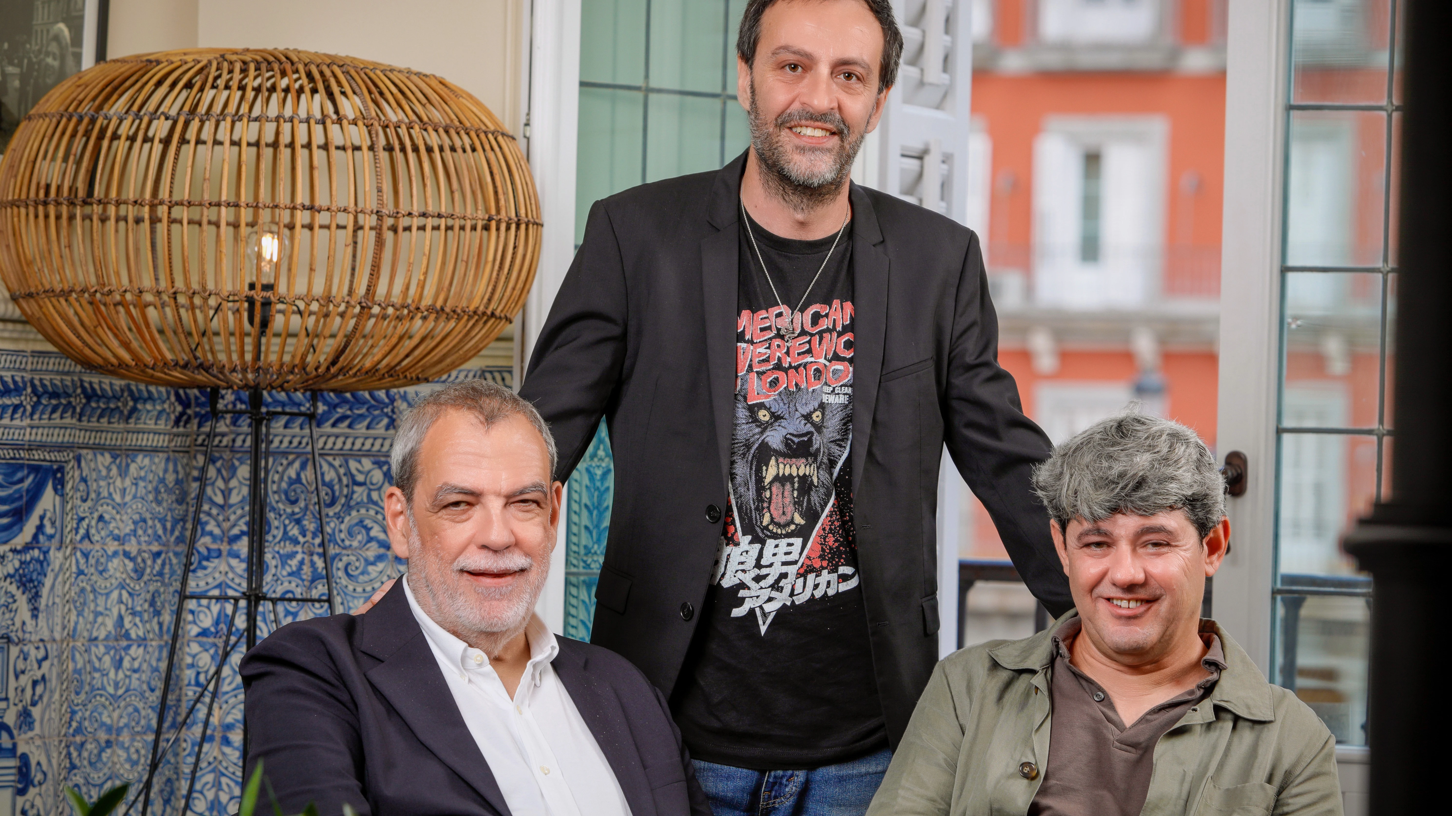 Los tres autores que conforman Carmen Mola Los tres autores que conforman Carmen Mola
