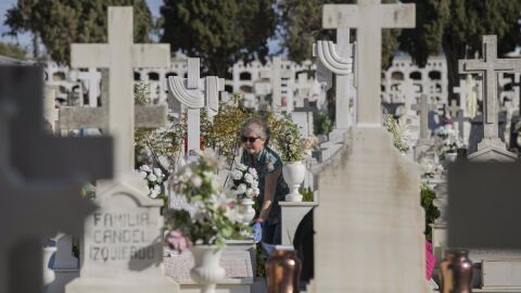 Cementerio de San Fernando en la festividad de Todos los Santos