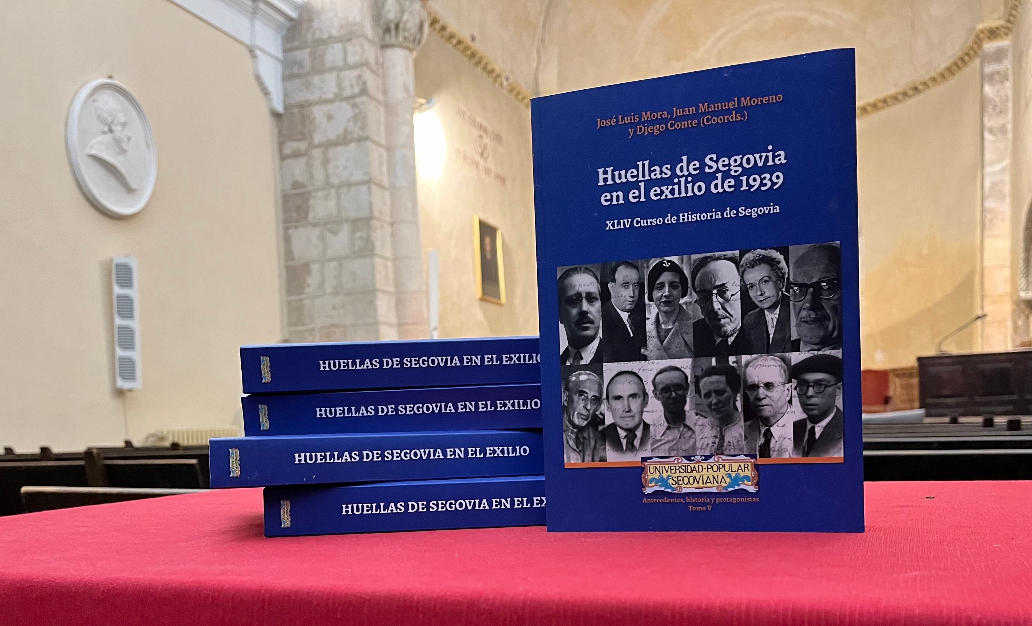 San Quirce publica el libro "Huellas de Segovia en el exilio de 1939" San Quirce publica el libro "Huellas de Segovia en el exilio de 1939"