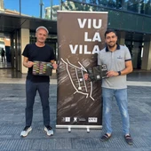 El concejal de Cultura, Vicente Blai, y el director del festival Viu la Vila, Tomás Ibáñez. El concejal de Cultura, Vicente Blai, y el director del festival Viu la Vila, Tomás Ibáñez.