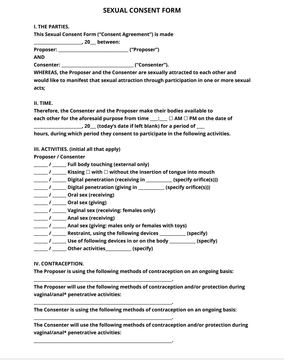 Así es el contrato que utilizan varios futbolistas para el consentimiento sexual Así es el contrato que utilizan varios futbolistas para el consentimiento sexual