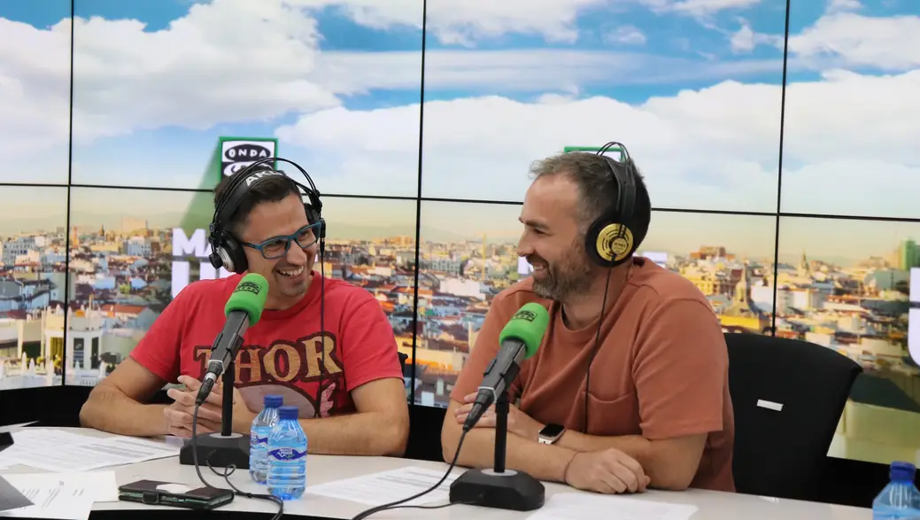 Alberto Aparici y Santi Cremades en 'Más de uno' Alberto Aparici y Santi Cremades en 'Más de uno'