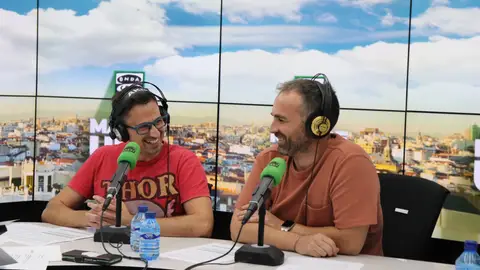 Alberto Aparici y Santi Cremades en 'Más de uno' Alberto Aparici y Santi Cremades en 'Más de uno'