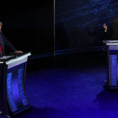 Donald Trump y Kamala Harris, durante el debate/ Reuters Donald Trump y Kamala Harris, durante el debate/ Reuters