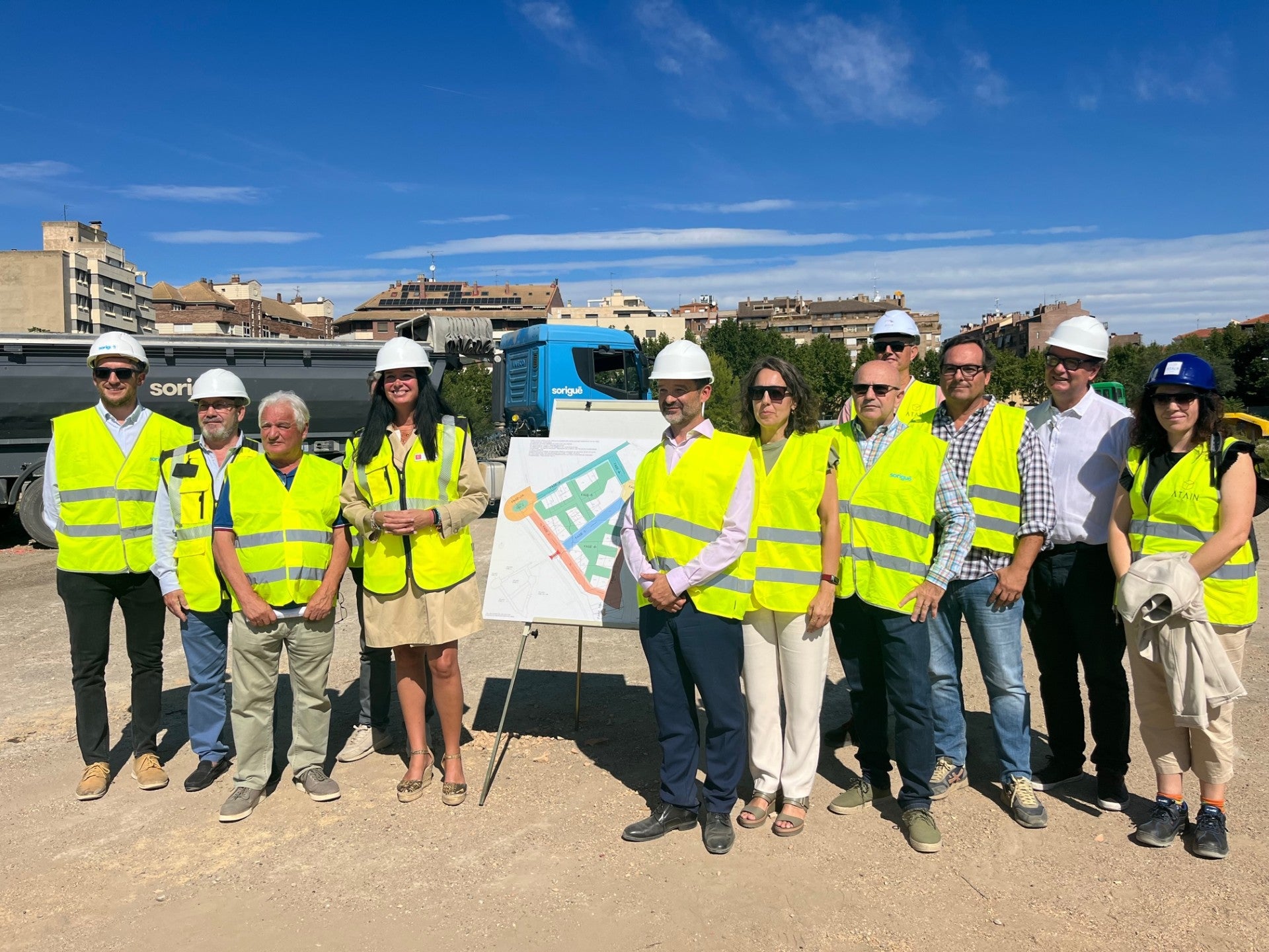 La transformación de Harineras llevará a 4.000 vecinos al nuevo centro de Huesca La transformación de Harineras llevará a 4.000 vecinos al nuevo centro de Huesca