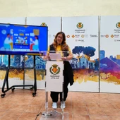 La concejala de Economía e Innovación, Ana Torres, durante la presentación del VI Fòrum Ocupa´t. La concejala de Economía e Innovación, Ana Torres, durante la presentación del VI Fòrum Ocupa´t.
