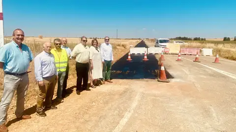 La Diputación de Palencia actuará en carreteras de su titularidad por un montante de casi 2,8 millones de euros hasta final de año .