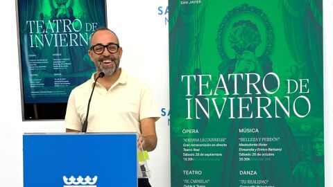 David Mart&iacute;nez, concejal de Cultura del Ayto San Javier