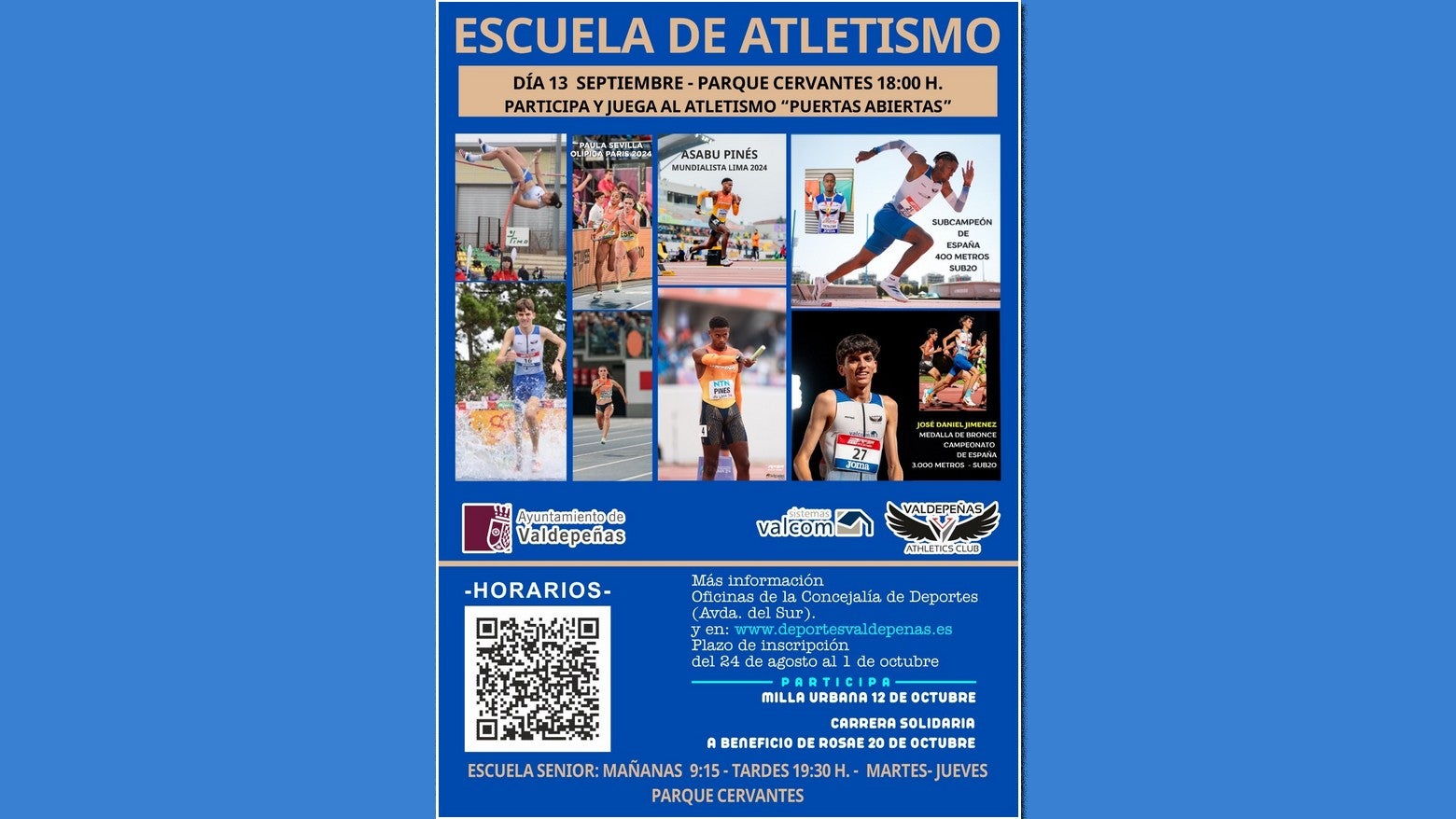 Valdepeñas Athletic Club celebra una jornada de puertas abiertas este viernes Valdepeñas Athletic Club celebra una jornada de puertas abiertas este viernes