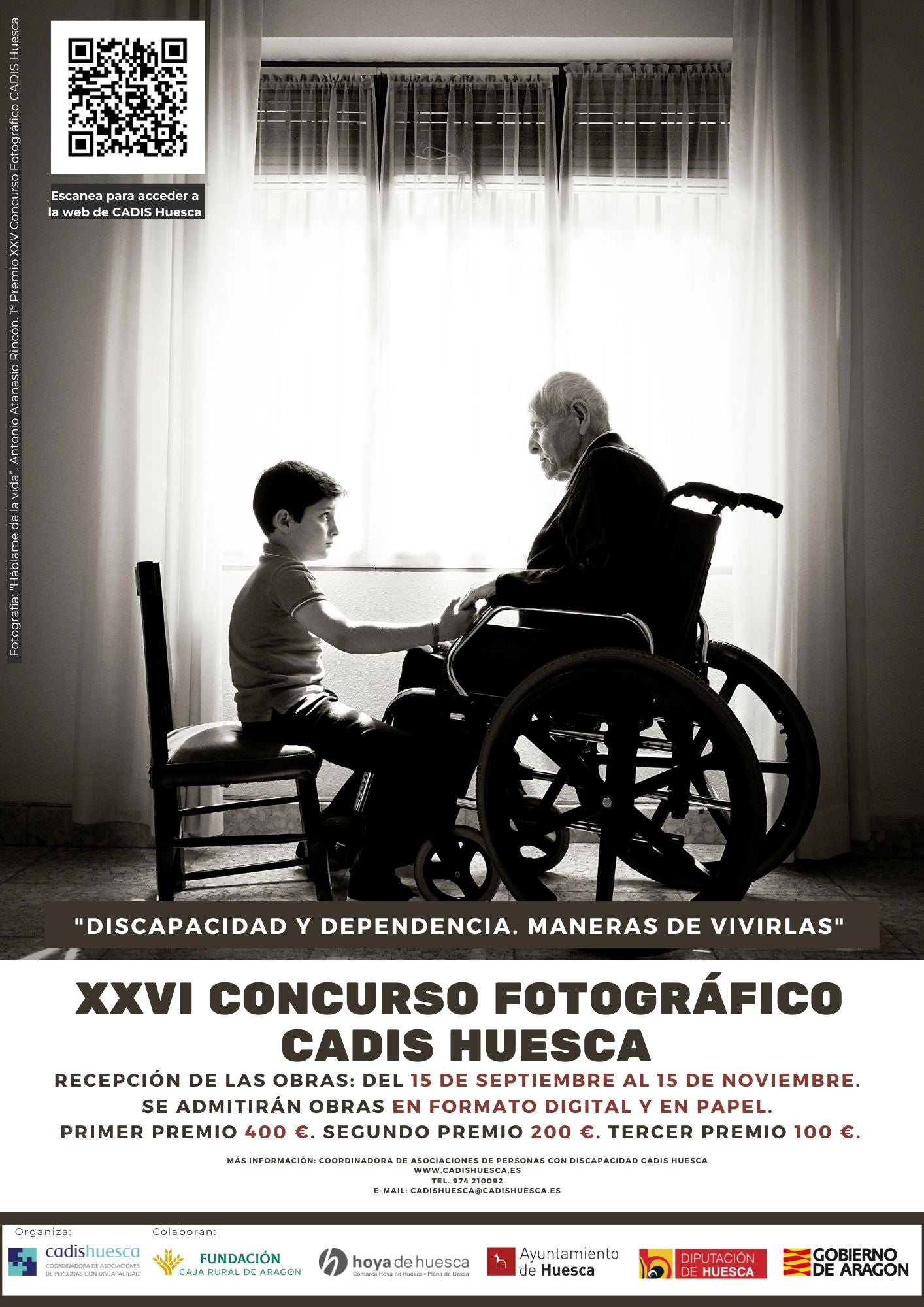 CADIS Huesca lanza su XXVI Concurso Fotográfico sobre discapacidad y dependencia CADIS Huesca lanza su XXVI Concurso Fotográfico sobre discapacidad y dependencia