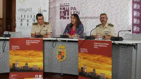Palencia acogerá una jura de bandera civil el 19 de octubre .