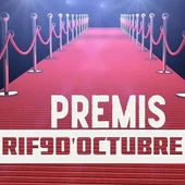 Cartel oficial de los Premis RIF 9 d'Octubre Cartel oficial de los Premis RIF 9 d'Octubre