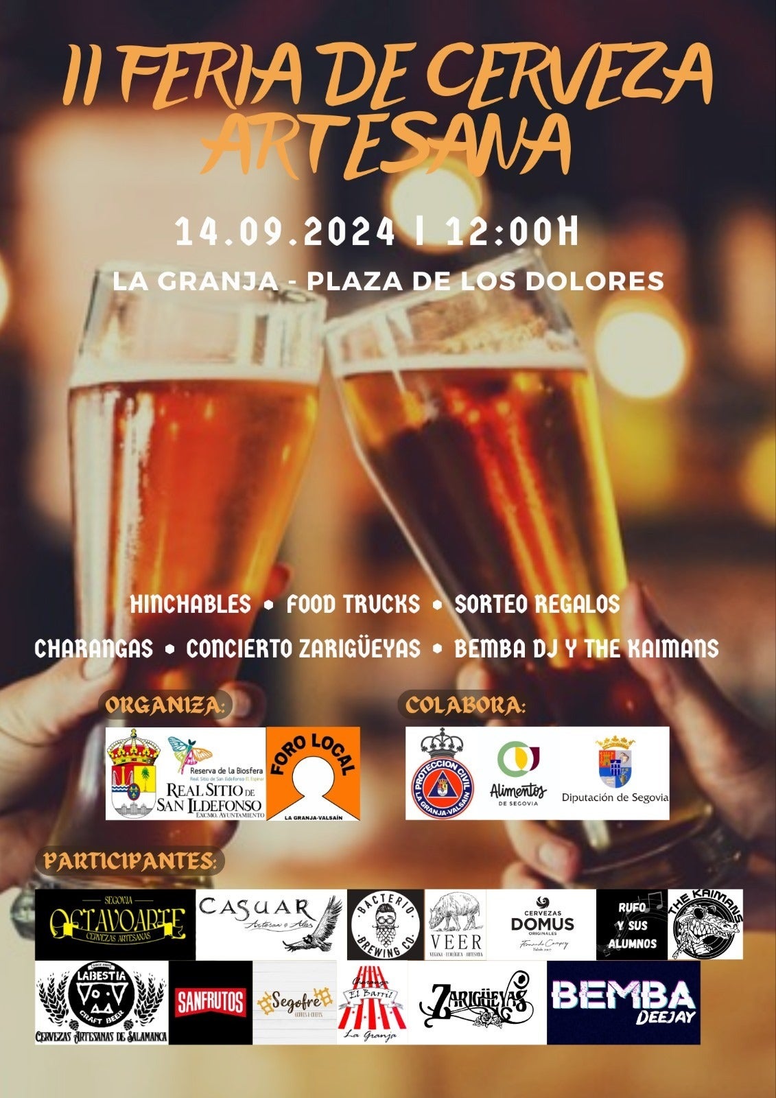 II Feria de Cerveza Artesana en la Granja II Feria de Cerveza Artesana en la Granja