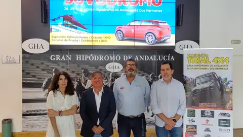 Suvódromo, la nueva experiencia comercial y de ocio de coches SUV y 4X4, arrancará en el Gran Hipódromo de Andalucía del 26 al 29 de septiembre Suvódromo, la nueva experiencia comercial y de ocio de coches SUV y 4X4, arrancará en el Gran Hipódromo de Andalucía del 26 al 29 de septiembre