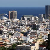 Vista aérea de Santa Cruz de Tenerife