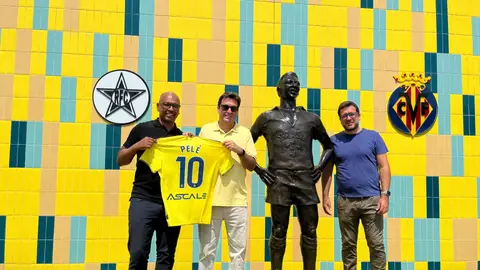El Villarreal presenta por todo lo alto su acuerdo con la academia Pelé El Villarreal presenta por todo lo alto su acuerdo con la academia Pelé